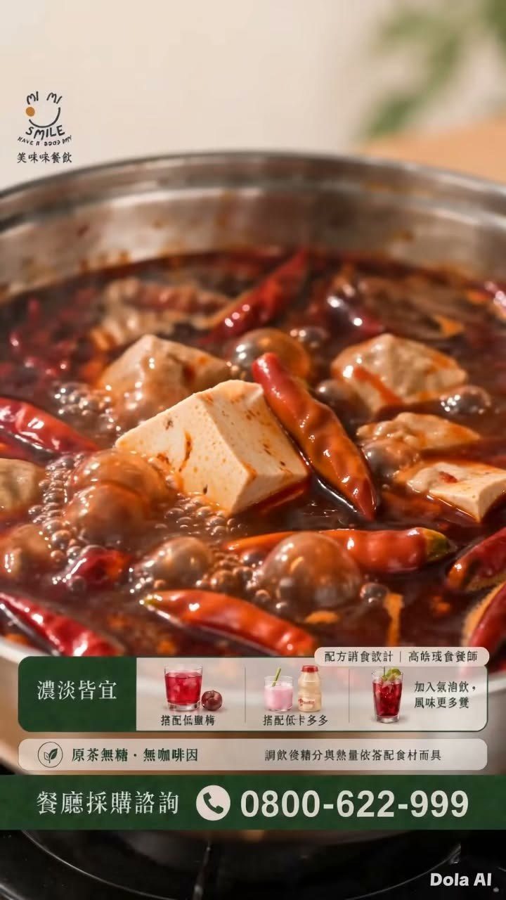 火鍋、鹽酥雞、烤肉開吃！這杯無糖好茶，一起上桌